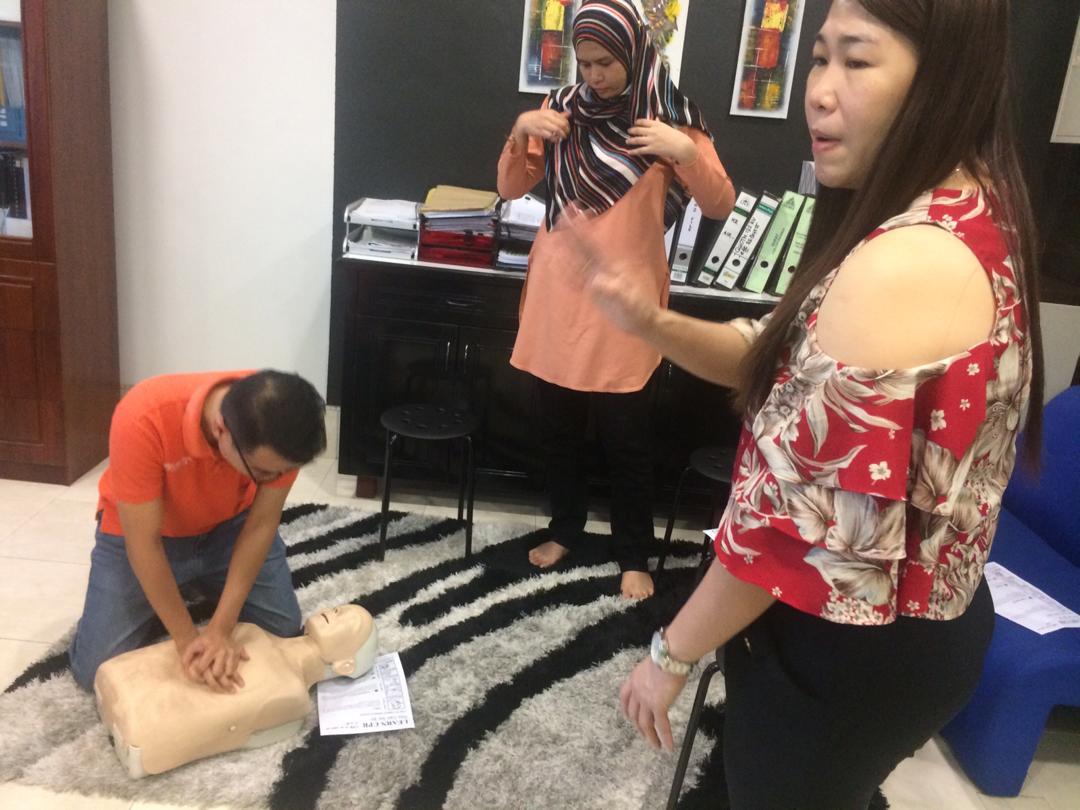 CPR Training at Asaga (HQ)
