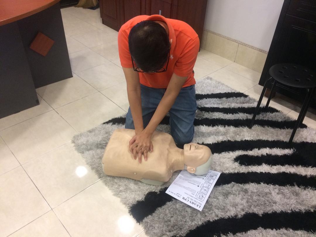 CPR Training at Asaga (HQ)